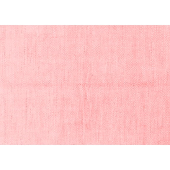 Ahgly Company Machine Washable Indoor Rectangle Solid Red Modern Area Rugs, 5' x 7'