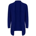 thumbnail image 5 of Dpytoraw Mens Shawl Collar Long Cardigan Knit Ruffle Fashion Sweater Drape Cape, 5 of 5