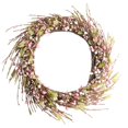 thumbnail image 4 of de flores de paja ajustable de 20 puede utilizar en interiores y exteriores Rosado Soledad Corona de flores de paja, 4 of 10