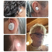 Jinghao Personal Sound Amplifier Product for Ears for Seniors Adults with Rechargeable Charging Box White