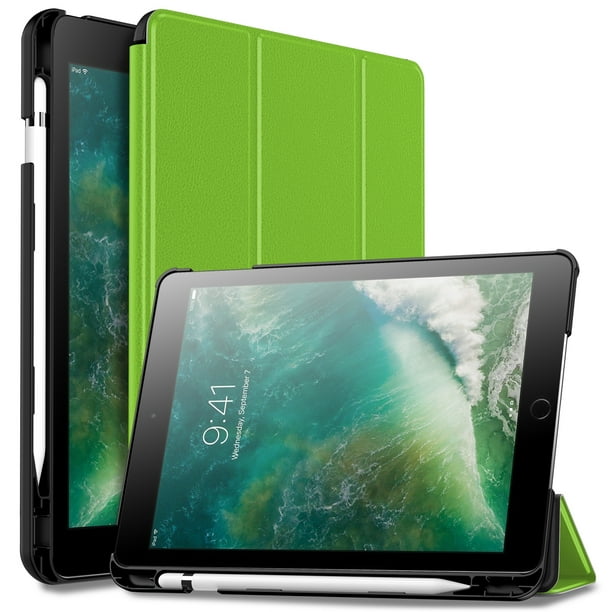 Infiland Slim Wake/Sleep Folio Cover Case for iPad 6th Gen 9.7" 2018