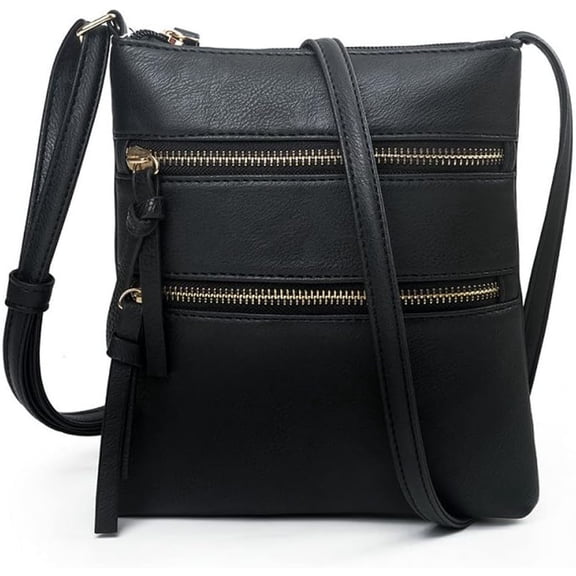 MMYGU Crossbody Purse for Women Small Shoulder Bag Sling Handbag Wallet Vintage Adjustable Tote Handbag Bag Faux Leather
