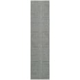 thumbnail image 2 of Unique Loom Outdoor Modern Collection Area Rug - Achromatic (2' x 8' Runner White and Black), 2 of 6