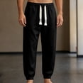 thumbnail image 5 of VEXRO Jogger Pants for Men Casual Loose Fit Elastic Waisted Drawstring with Pockets Soft Fleece Sweatpants, 5 of 8