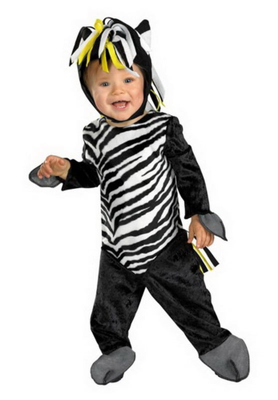 Zaney Wild Zebra Princess Paradise Costume Baby Toddler 6 9 12 18 24 months 2T 
