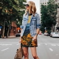 thumbnail image 4 of Uemuo Elegant Sunset Sunflower Pattern Women’s Sleeveless Dress – Casual Summer A-Line Dress, Stylish and Comfortable Sundress for Hot Weather, 4 of 7