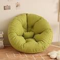 thumbnail image 3 of CZMJY Convertible Lazy Chair Cushion a Soft Egg Swing Chair Pad and Floor Mattress Cushion Designed to Offer Versatile Comfort for Lazy Chairs Swings and Floor Seating Green, 3 of 13