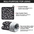 thumbnail image 7 of Paw Prints and Bones Kitchen Oven Mitt and Pot Holder Sets 2 Pcs for Baking, Cooking and Grilling, Heat Resistant Up To 392 °F, 7 of 7
