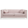 thumbnail image 4 of Glory Furniture Delray Velvet Sofa in Pink, 4 of 6