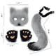 thumbnail image 2 of Conjunto de Halloween, máscara de simulación, guantes, cola, accesorios de cosplay, simulación de peluche, 2 of 2