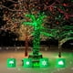 thumbnail image 4 of Luz Solar de Cuerda JMEXSUSS Paquete de 4, 400 LED, 40 m, Verde, a prueba de agua, 4 of 9