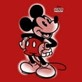 thumbnail image 2 of Girl's Mickey & Friends Mickey Mouse Retro Airbrushed Graphic Tee Red Medium, 2 of 5