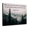 thumbnail image 4 of Scripture Walls Watch and Pray Matthew 26:41 Bible Verse Canvas Christian Wall Art Ready to Hang Unframed, 4 of 9