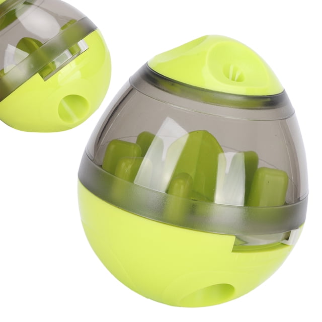 Dogs Training Toys, Easy To Operate Prevent Indigestion Durable Dogs Food Leak Ball Tumbler Design For Dog For Home Green,