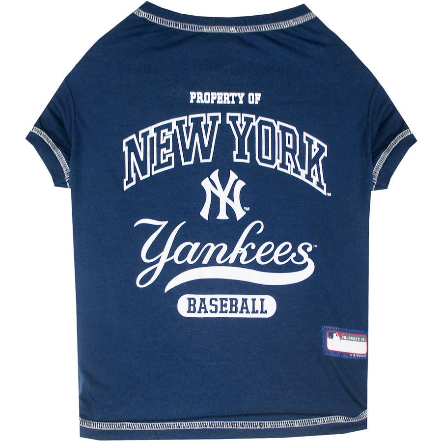 Pets First MLB New York Yankees Pet T-shirt, Assorted Sizes by Pets First
