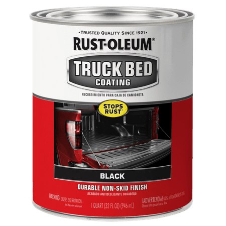 Rust-Oleum Stops Rust Truck Bed Coating Matte Black, (Best Way To Stop Rust Under Truck)