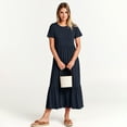 thumbnail image 6 of Luniro Womens Summer Casual Dress A-line Tiered Beach Flowy Maxi Dresses 2026 Trendy Outfits, 6 of 14