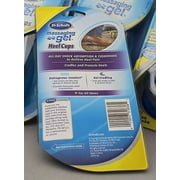 (4x) Dr. Scholl's Massaging Gel Heel Cups, One Pair, Medium