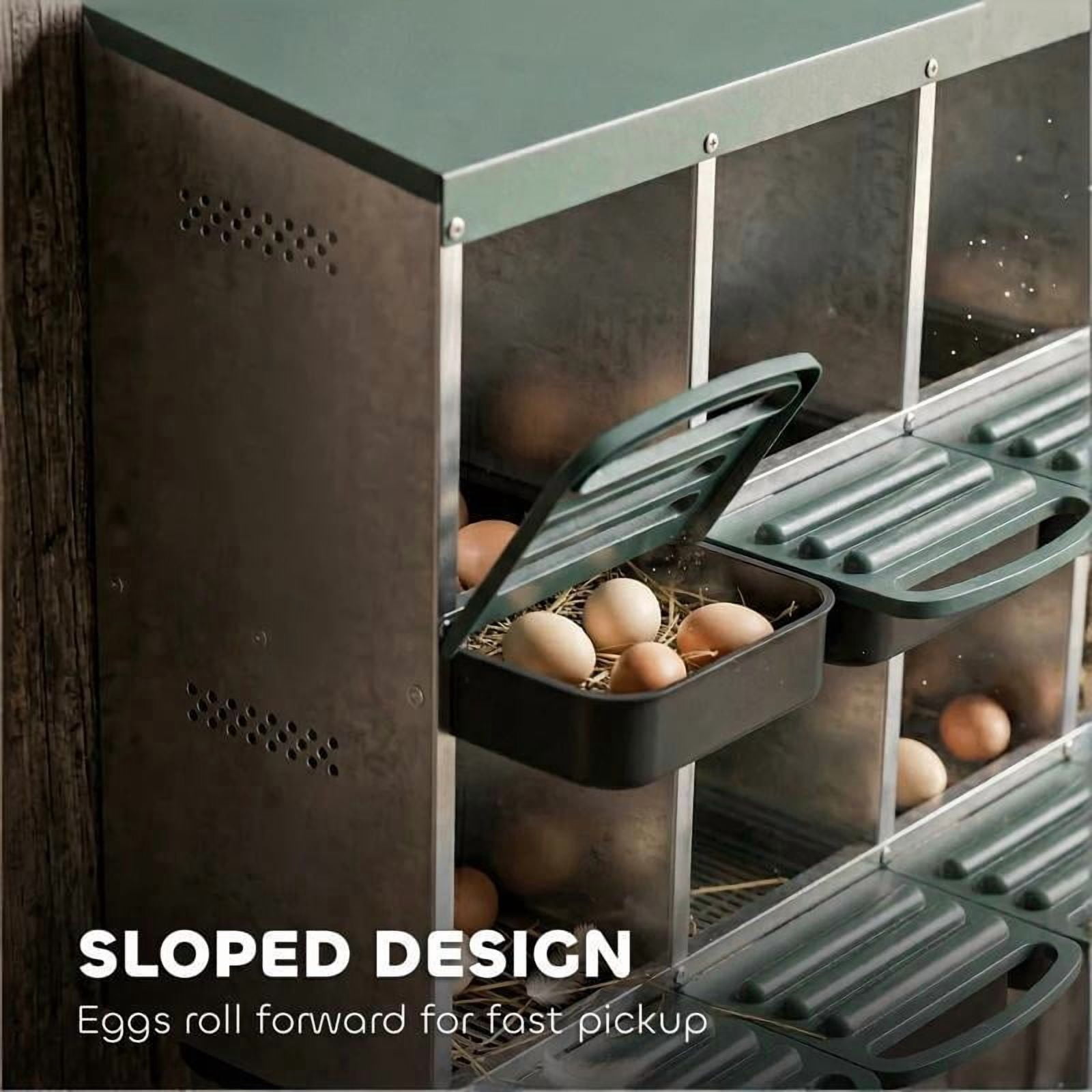 Egg Laying Boxes, Metal Chicken Nesting Boxes