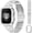 A1 Silver, variant on Bands with Bling Case Women Compatible with Apple Watch 40mm 38mm 41mm 44mm 45mm 42mm 46mm 49mm Luxury Metal Bracelet Replacement Strap for iWatch Series 11/10/9/8/7/6/5/4 SE/Ultra 3/2/1