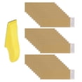 thumbnail image 1 of Unique Bargains Kit de 60 Pcs Papier Ponceuse Micro Détail 150 Grains Papier d'Aluminium avec Mini Bloc de Ponçage à la Main, 1 of 6