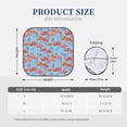 thumbnail image 3 of Fotbe Flamingo Juego de 2 Piezas de Parasoles para Parabrisas | Bloqueador Solar para Auto | Accesorios Plegables para Protección Solar Interior-Small, 3 of 6