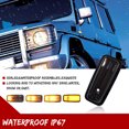 thumbnail image 2 of Smoked Lens Sequential Amber LED Side Marker Lights for 1986-02 Mercedes G-Class -, 2 of 3
