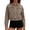 Khaki, variant on Studded Denim Jacket for Women Button Collared Long Sleeve Solid Color Slim Fit Casual Trendy Lightweight Soft Cardigan Tops Army Green XS
