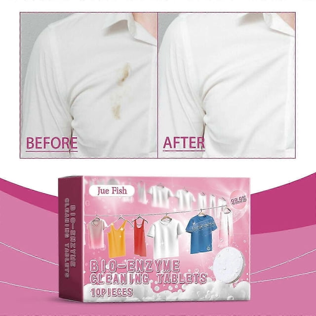 high qualityMulti-functional Bio-enzyme Cleaning Tablets,,Laundry Detergent Sheets,Multipurpose Cleaner for Clothes,Pillowcases,Curtains