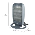 thumbnail image 3 of Calefactor Macon calentador Electrico Oscilatorio cuarzo LQ12W 3 niveles, 3 of 3