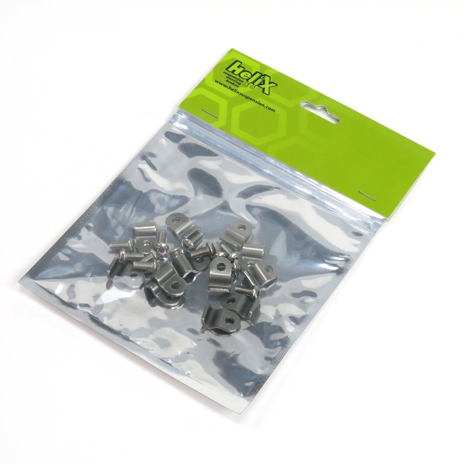 3/16in Stainless Steel Single Line Clamps 12Pk
