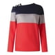 thumbnail image 5 of Blusa de manga larga con hombros descubiertos y hombros descubiertos para mujer Pompotops  FGAJ12761, 5 of 5