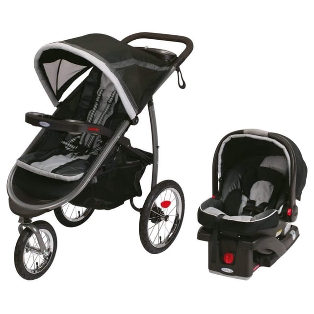 Carriola + Asiento Portabebé Graco Jogger Fastaction Fold