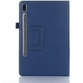thumbnail image 3 of elitegadget Case for Samsung Galaxy Tab S9 FE+ Plus 12.4" (SM-X610/X616) / Galaxy Tab S9+ Plus 12.4" (SM-X810/X816/X818) - Lightweight Folio Folding Stand Cover Case (Navy Blue), 3 of 4