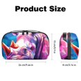 thumbnail image 5 of Rhinoceros Charger Case USB Organizer Wire Cord Travel Organizer Cord Case, Oxford Cloth Waterproof Electronics Digital Storage Bag, 5.9x9.44x3.14 in., 5 of 6