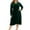*Green, variant on ClodeEU Womens Plus Size V Neck Formal Long Sleeve Velvet Midi Dresses,Fall Elegant Flowy Party Dresses Green,Womens Plus XXXXL