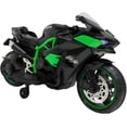 thumbnail image 2 of Moto Eléctrica Infantil 12V Tipo Deportiva con Ruedas de Entrenamiento Desmontables | Motocicleta Roja para Niños 3-6 Años, Luces LED, USB, Música y Marcha Reversible, 2 of 6