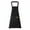 BK, variant on Kaireo Canvas Apron Black,Canvas Apron Polyester Cotton Apron Cover Up Western Restaurant Hot Pot Shop Milk Tea Shop Work Clothes,Include:1*Apron