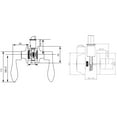 thumbnail image 4 of Design House Stratford 6-Way Latch Entry Door Lever and Deadbolt Combo in Polished Brass, 4 of 14