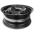 thumbnail image 3 of New 15x6 inch Wheel for Ford Fiesta (11-19) Black Painted Steel Rim, 3 of 5