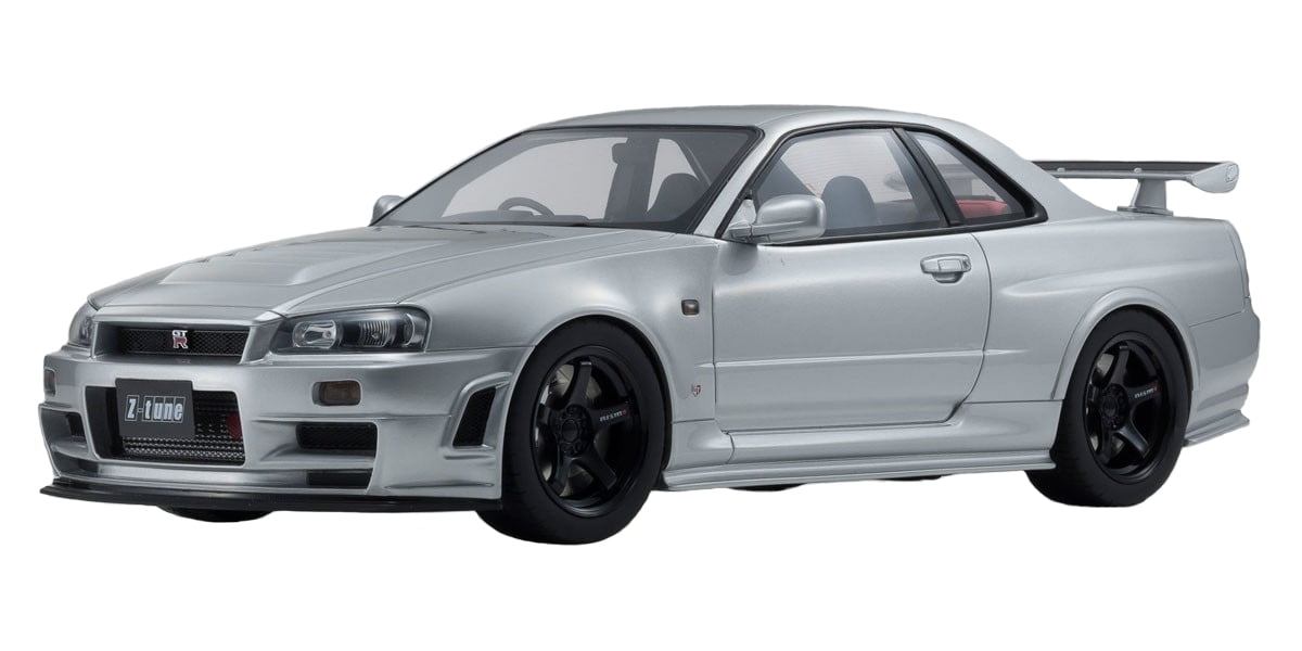 Nissan Skyline Gt R R34 Z Tune Nismo Silver Limited Edition To 700 Pieces Worldwide 1 12 Model Car By Kyosho Walmart Com