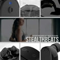 thumbnail image 3 of StealthBeats Bluetooth Wireless Headphones with Microphone [INVISIBLE EARPHONES] Running Earbuds with Dock Charger, 3 of 9