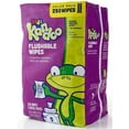 thumbnail image 1 of Kandoo Flushable Magic Melon Toddler Wipes Refill, 1 of 5