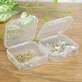 thumbnail image 4 of CHICHUMID 55pcs Mini Jars With Lids Clear Plastic Small Boxes For Everyday Use Crafts Storage, 4 of 8