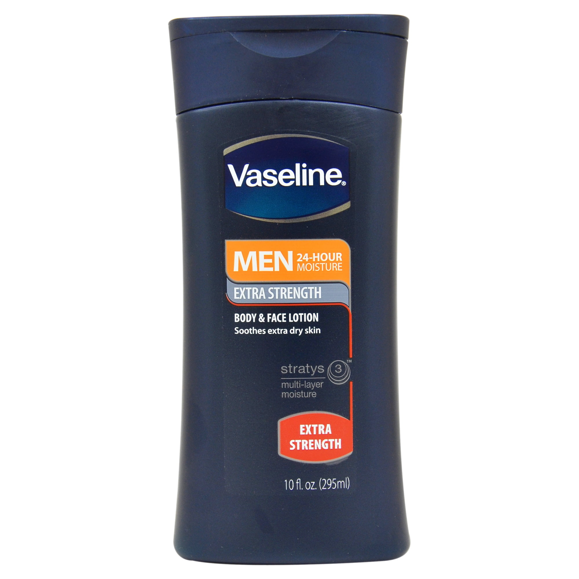 Men Extra Strength Body & Face Lotion by Vaseline for Men 10 oz