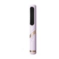 thumbnail image 1 of Arduador de cabello inalámbrico 2 en 1 calefacción peine caliente para salón para principiantes belleza violeta, 1 of 8
