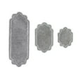 thumbnail image 4 of Home Weavers Allure Collection 100% Cotton Non-Slip Bathroom Rug Set Machine Washable Bathroom Rug-17"x24", Bath Rug- 21"x34", Runner- 21"x54", Gray Color 3 Piece Bath Rug set, 4 of 9