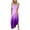 Purple summer dresses 08, variant on Summer Saving pimelu Sun Dresses Women Summer Casual Sleeveless Loose Boho Tunic Long Maxi Sundresses for Women Tie-Dye Print Plus Size Dress for Women Round Neck Graduation Dress