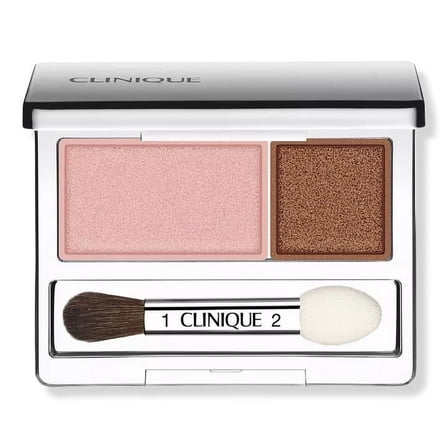 Clinique All About Shadow Duo 14 Strawberry Fudge 0.05 Ounce