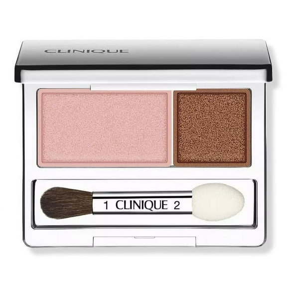 Clinique All About Shadow Duo 14 Strawberry Fudge 0.05 Ounce